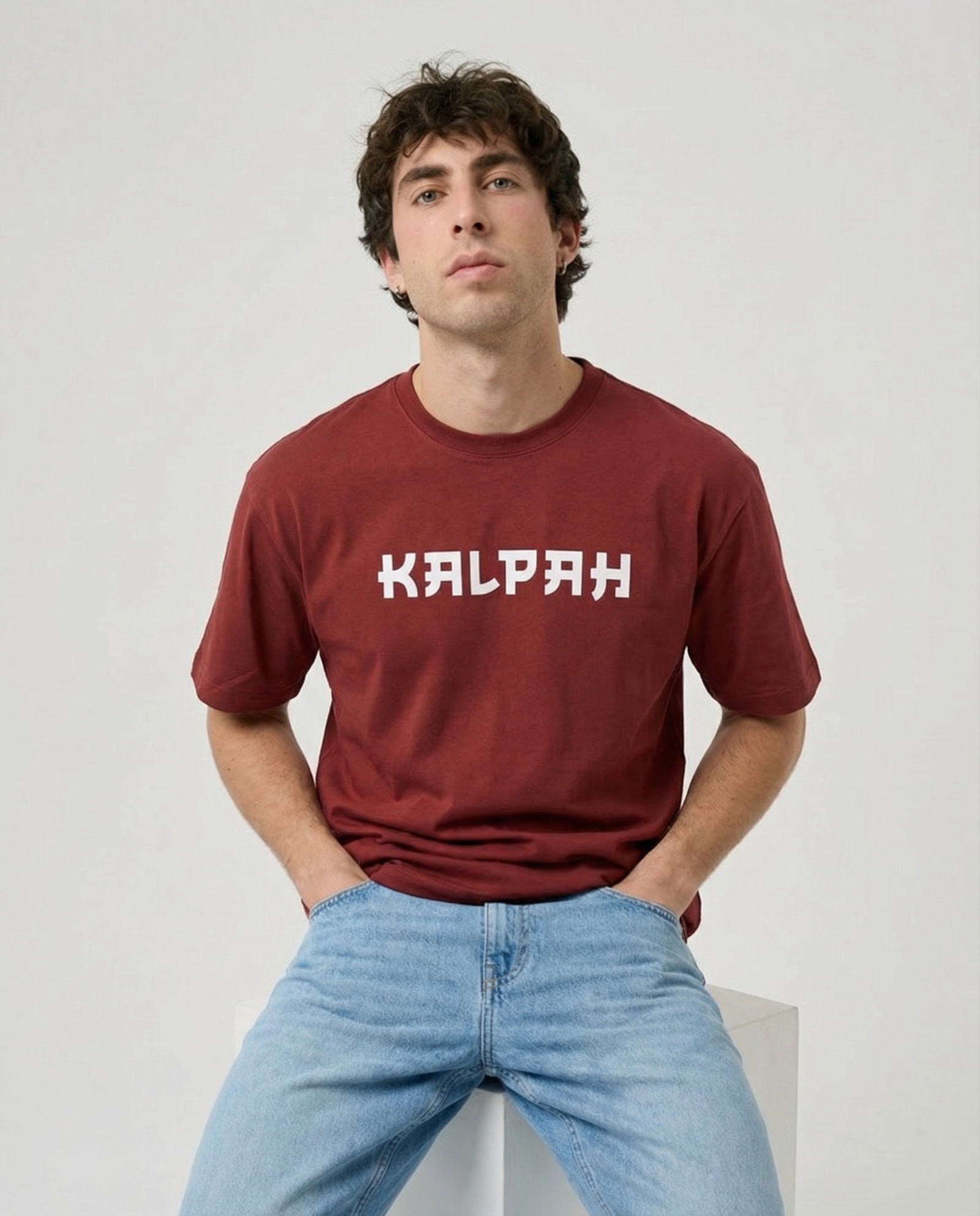 the triptych ukiyo e tee (rust) the triptych ukiyo e tee (rust)