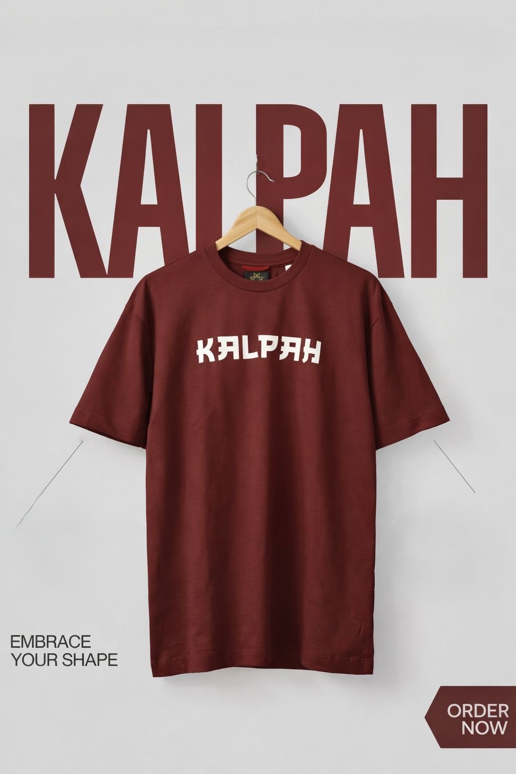 Home the "courage counts" mandala tee (off white)