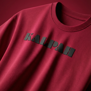 the kalpah zodiac oversized tee (maroon)