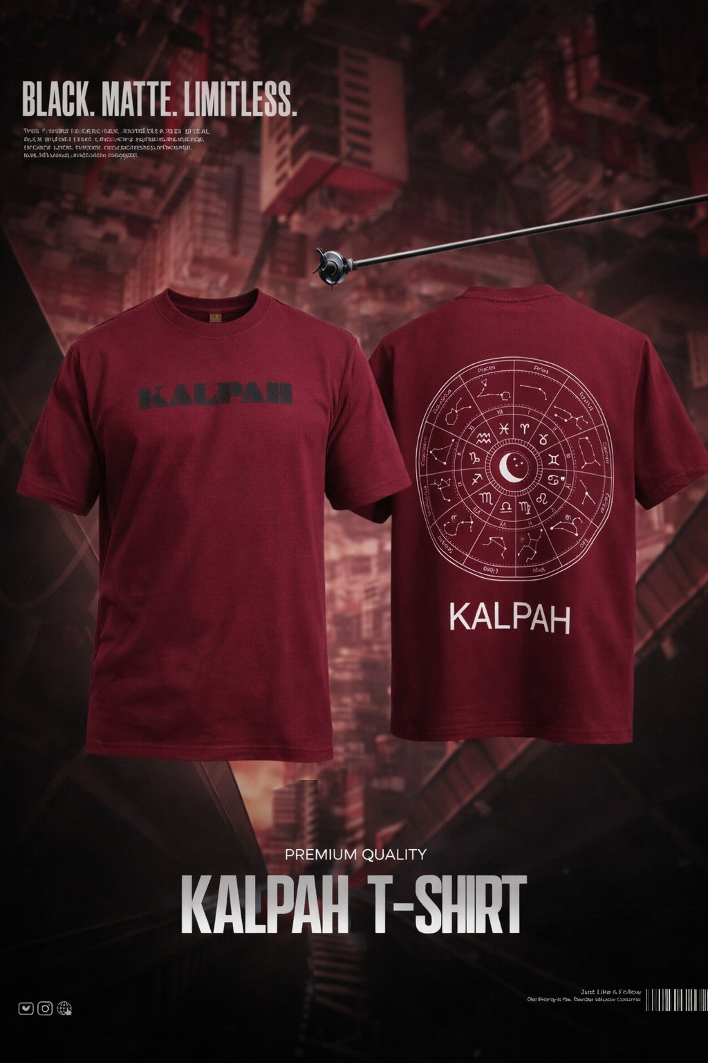 Home the "courage counts" mandala tee